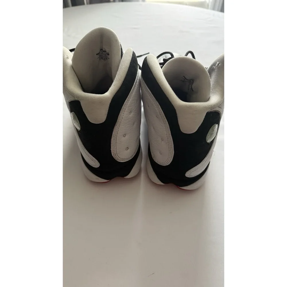 Jordan Air Jordan 13 men's Sneakers Sz 13 White Black Red Leather 414571-104